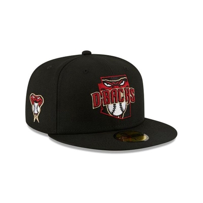 Sapca New Era Arizona Diamondbacks MLB Local 59FIFTY Fitted - Negrii